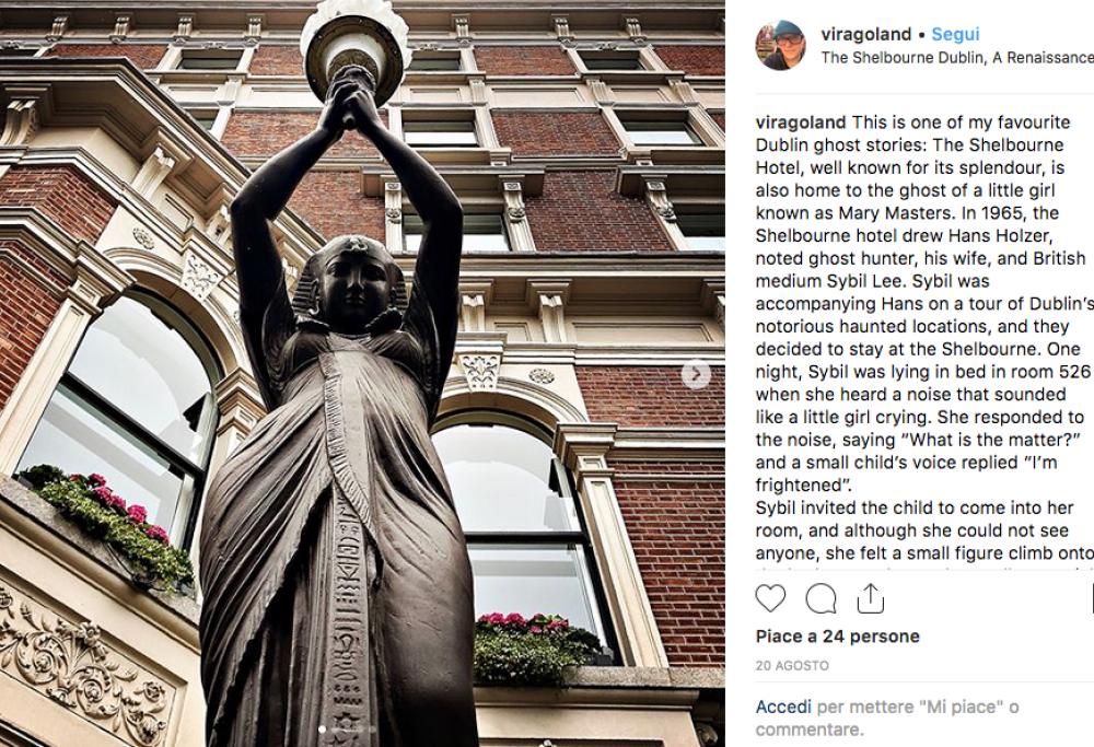 L’incredibile storia del fantasma che infesta un hotel di lusso a Dublino