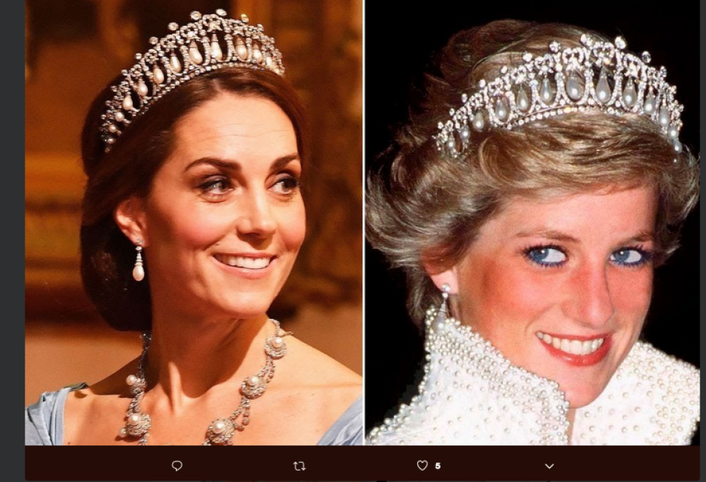 Kate Middleton come Lady Diana