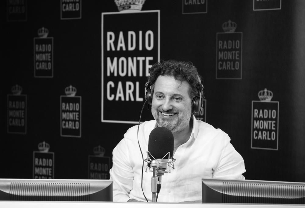 Leonardo Pieraccioni ospite di Radio Monte Carlo: le foto esclusive