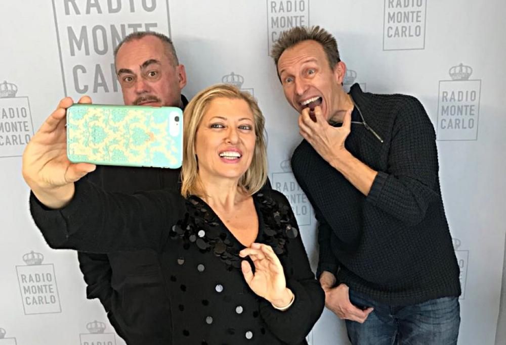 Cristiano Militello ospite di Radio Monte Carlo: le foto esclusive