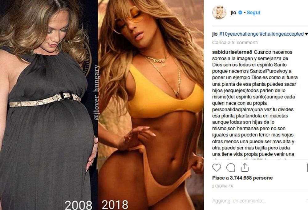 #10yearschallenge: ecco le foto delle star