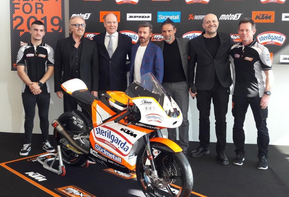 Max Biaggi a Monte Carlo:  Il mio Max Racing Team per il Mondiale Moto3