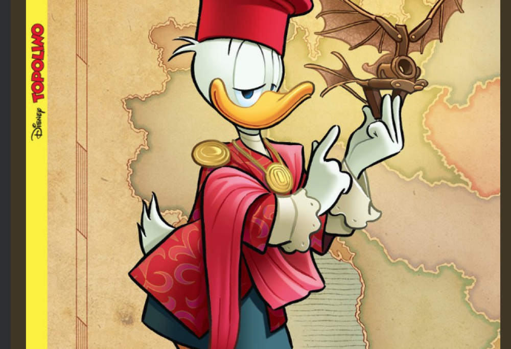 Leonardo Da Vinci: l’omaggio di Topolino