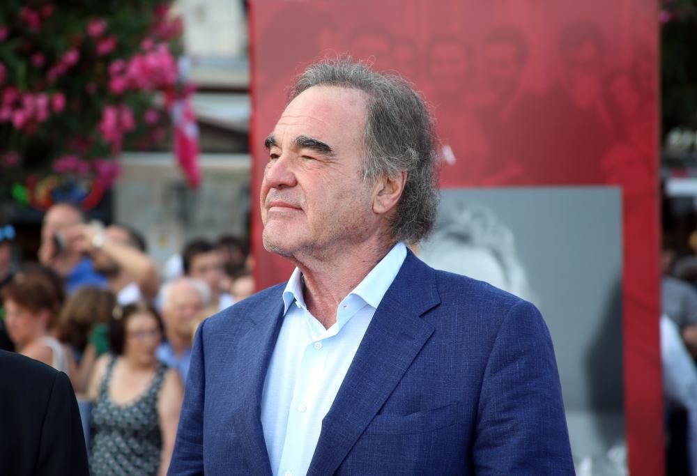 A Taormina è il giorno di Oliver Stone