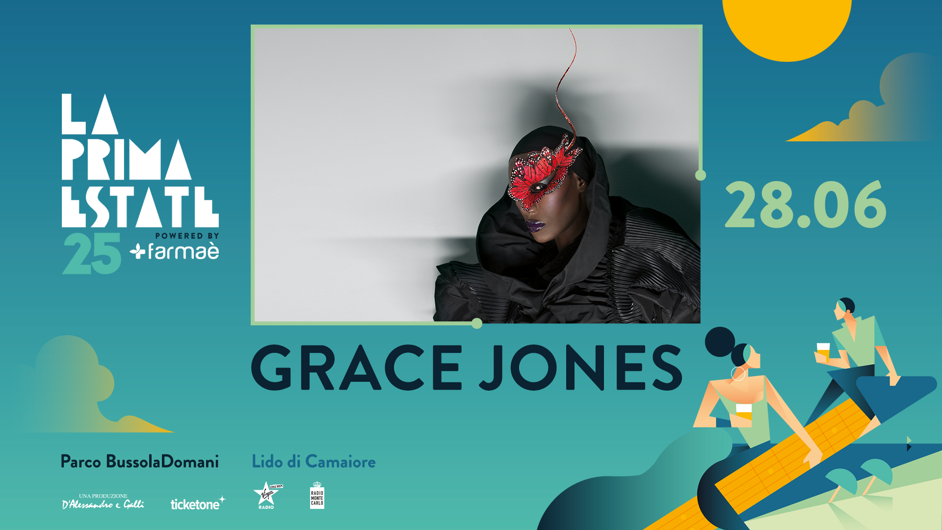 Grace Jones: l’unica data italiana