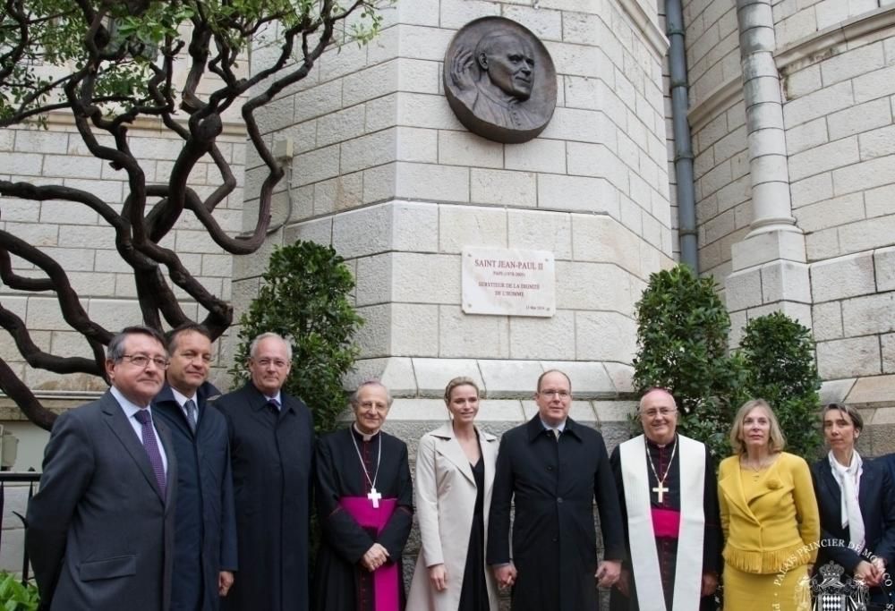 L’allée San Giovanni Paolo II a Monaco